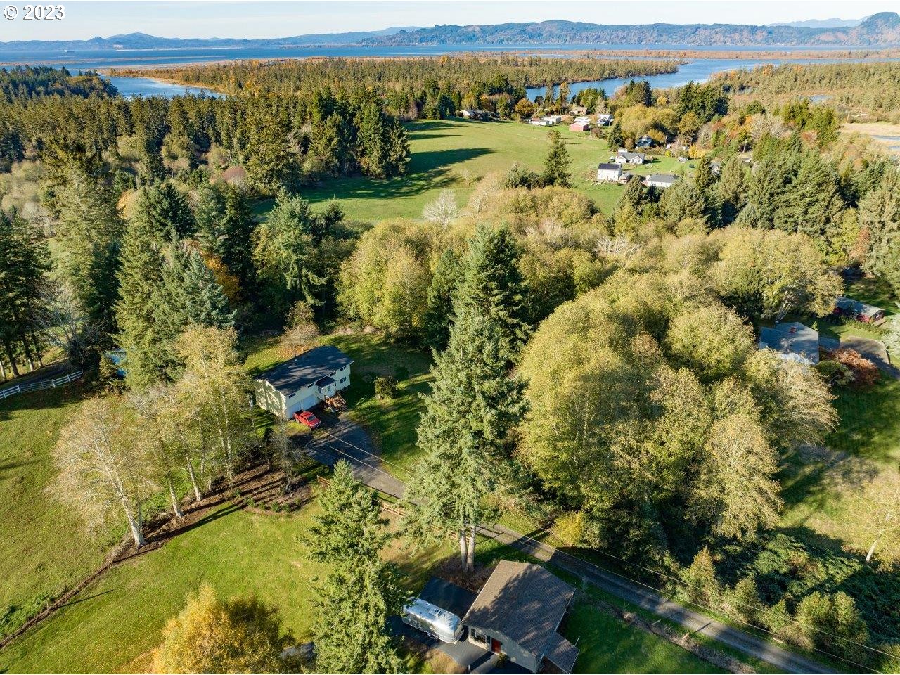 93066 Knappa Dock Road Astoria, OR 97103 - Photo 7 of 29 a view of lake with mountain