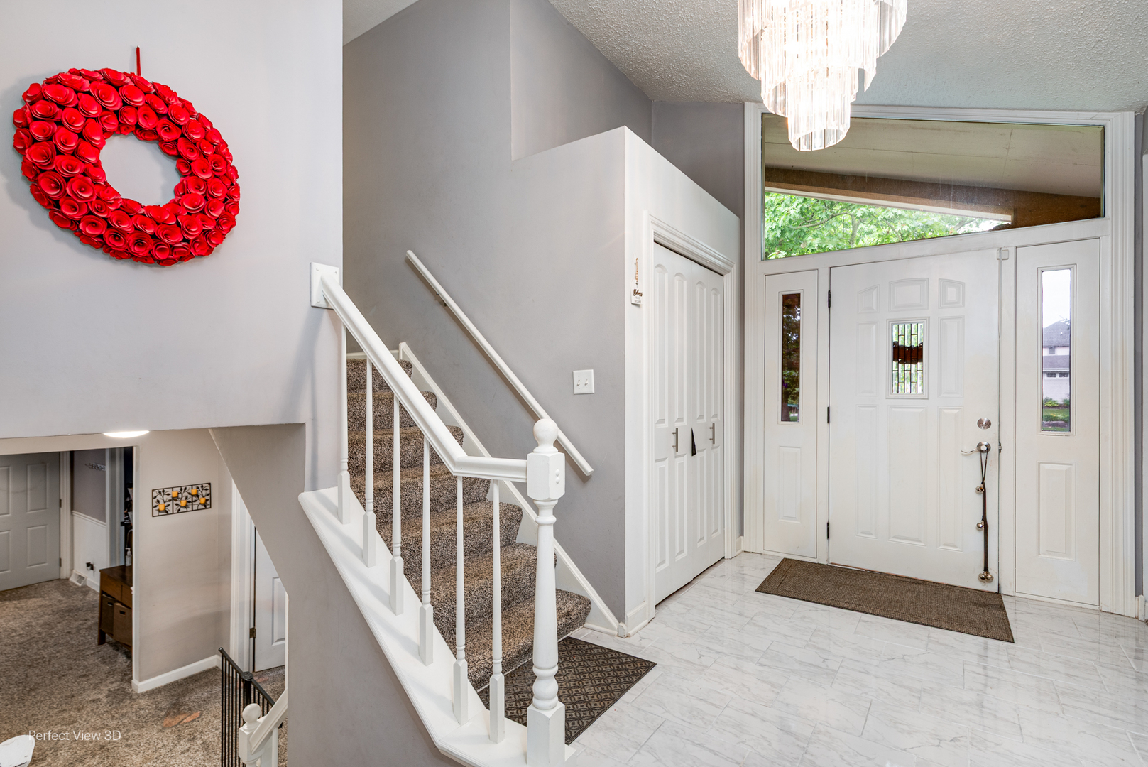 20131 East Brightway Road Mokena, IL 60448 - Photo 2 of 26 a view of an entryway with wooden floor