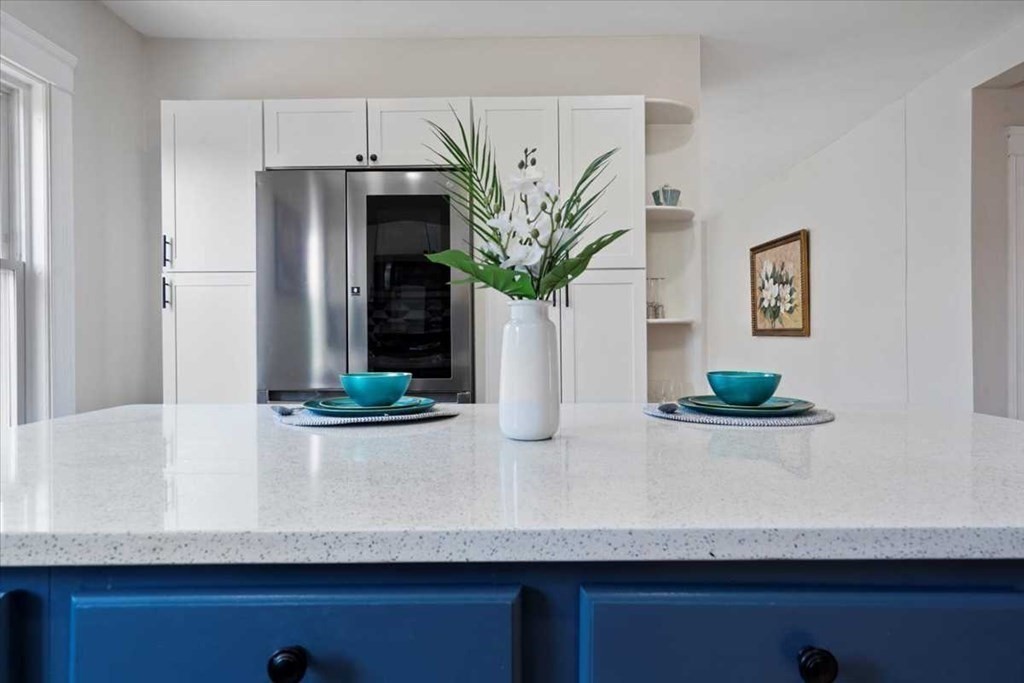 5 Locust Avenue Worcester, MA 01604 - Photo 7 of 40 a view of kitchen with sink and refrigerator