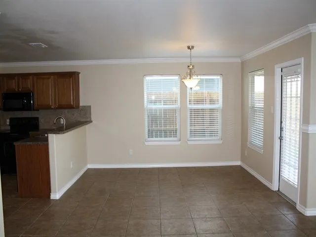 a view of kitchen and window