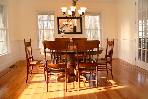 115 A Lakeshore Road Boxford, MA 01921 - Photo 12 of 29 a view of a dining room with furniture and wooden floor