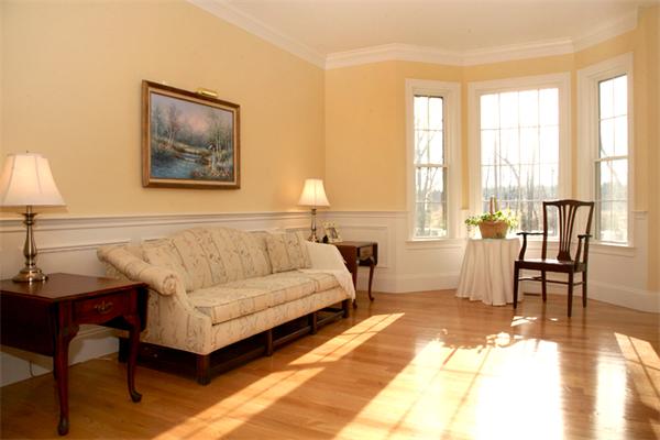 115 A Lakeshore Road Boxford, MA 01921 - Photo 13 of 29 a living room with furniture and a large window