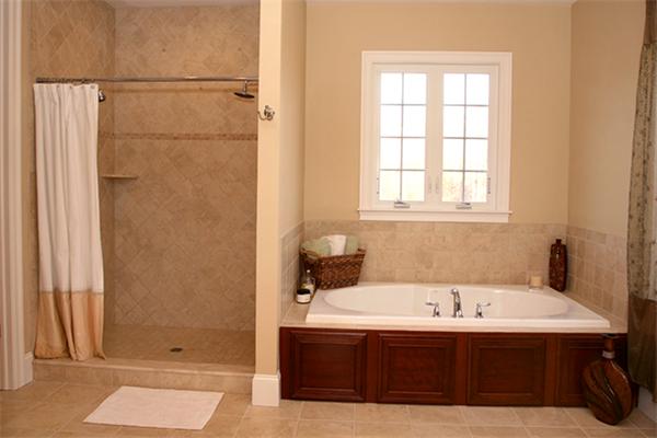 115 A Lakeshore Road Boxford, MA 01921 - Photo 17 of 29 a bathroom with a tub sink and mirror