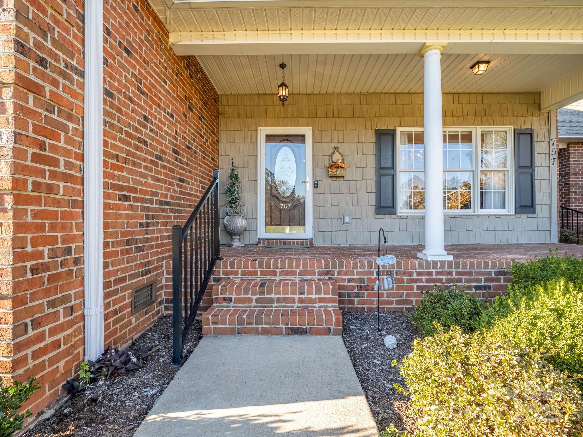 757 Smith Grove Road Forest City, NC 28043 - Photo 35 of 46 a view of front door of house with stairs