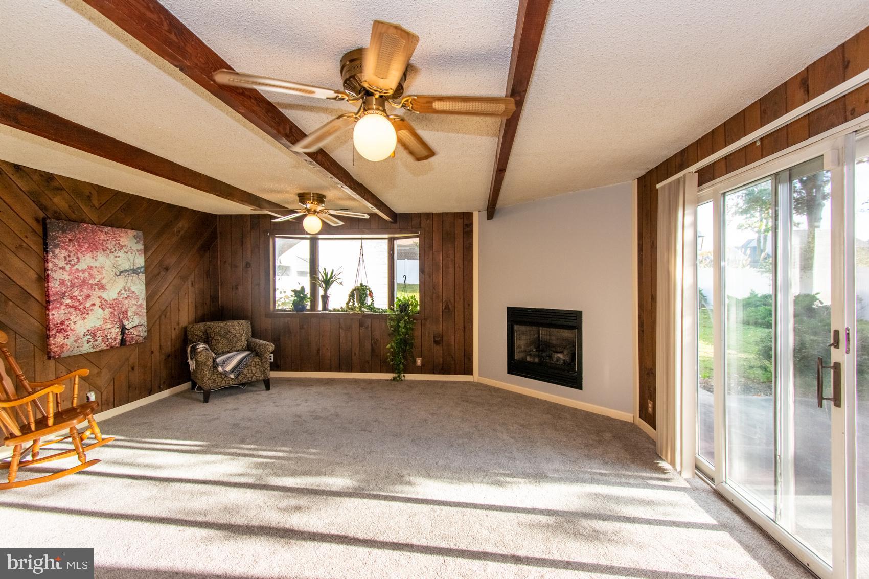 9 Willingboro Road Sewell, NJ 08080 - Photo 21 of 31 Family Room with Gas Fireplace and Sliding Doors