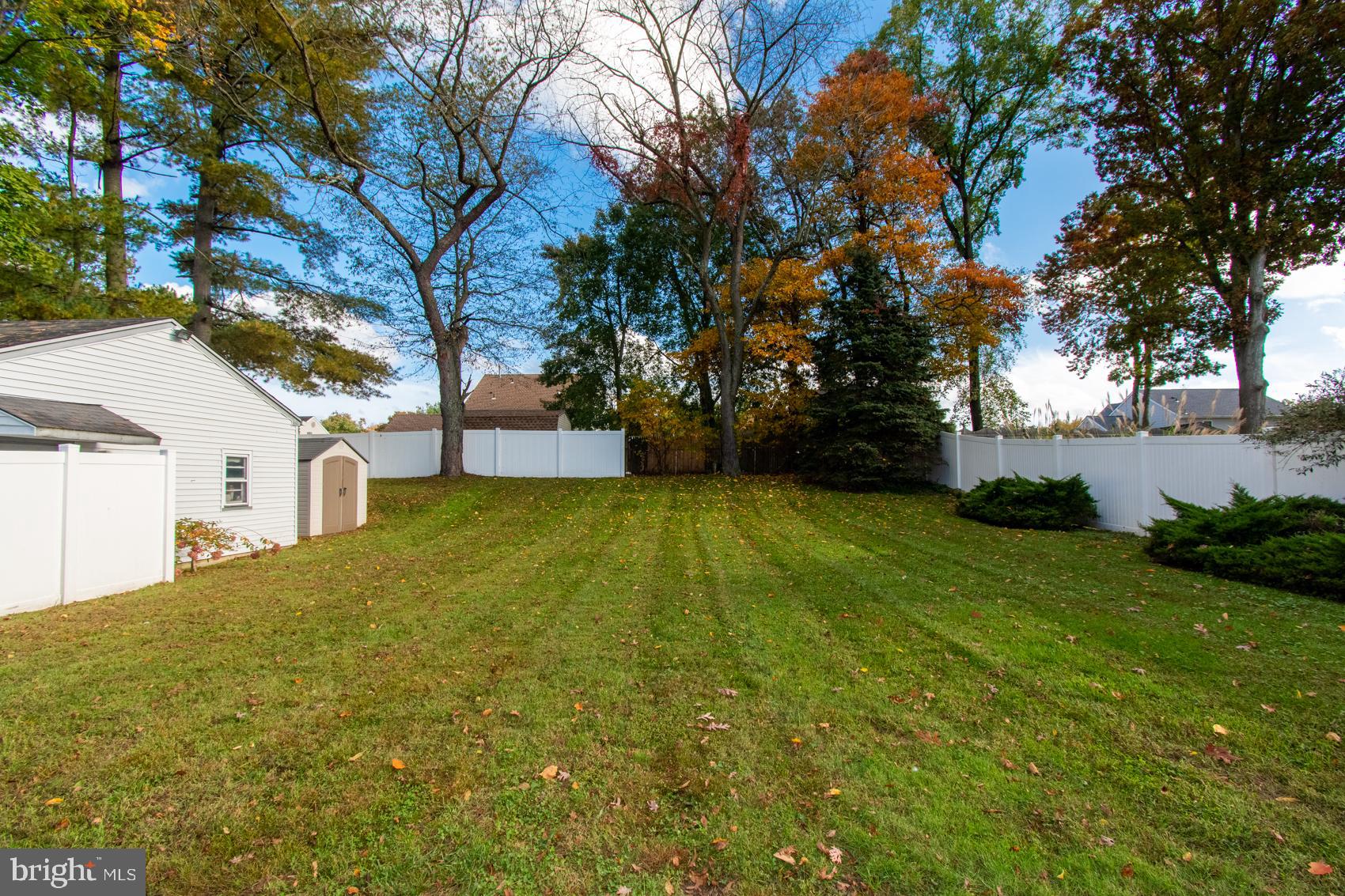 9 Willingboro Road Sewell, NJ 08080 - Photo 28 of 31 Rear Shed and Private Fenced in Yard