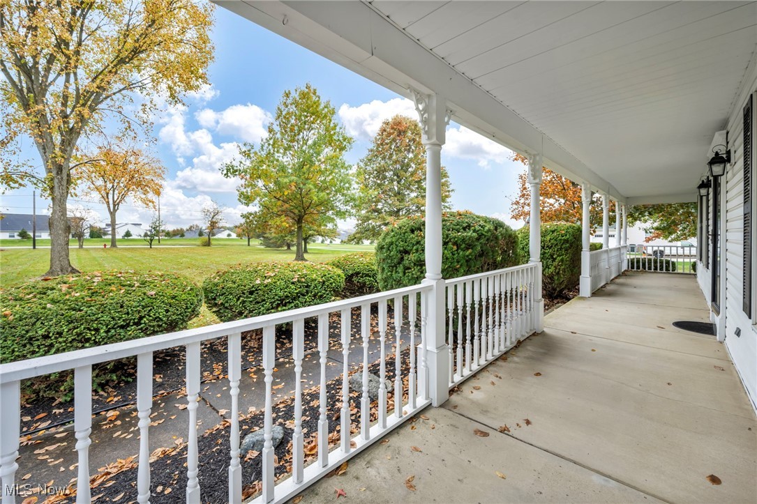 3181 Ridgewood Road Medina, OH 44256 - Photo 13 of 50 Balcony with covered porch
