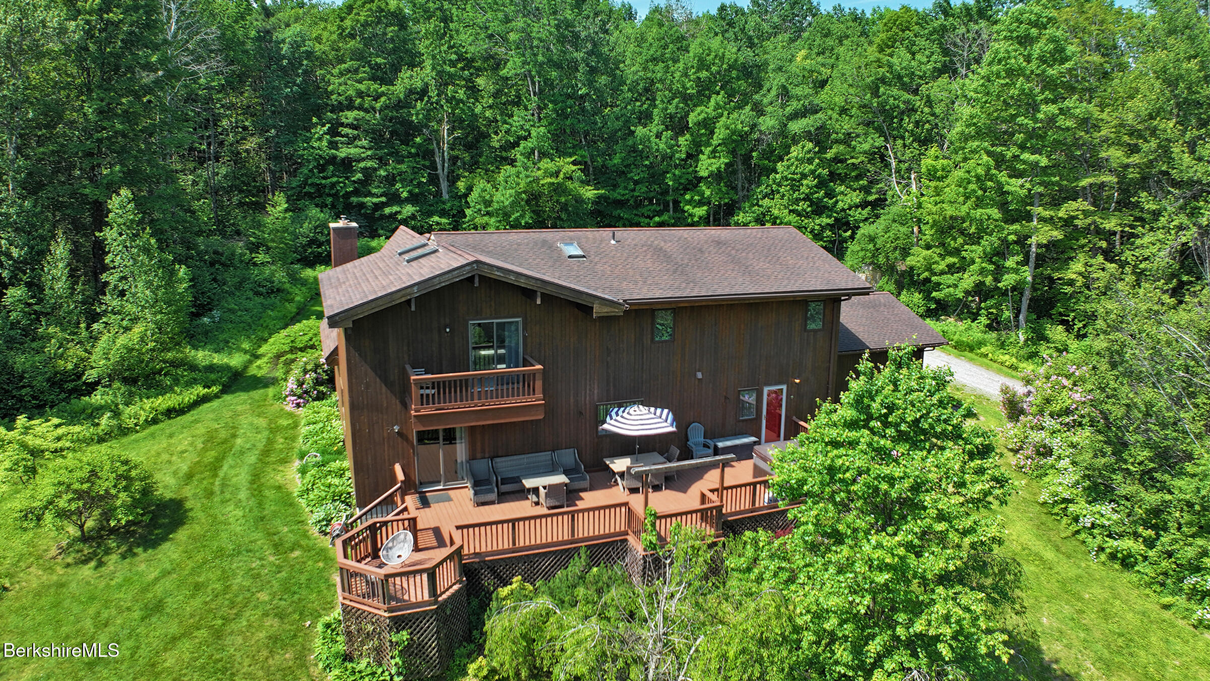 707 Benton Hill Road Becket, MA 01223 - Photo 5 of 56 Back Deck