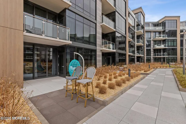 a view of a building with outdoor space