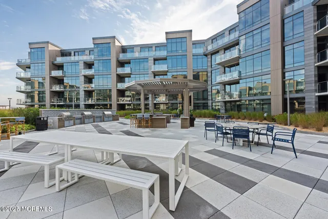 a view of an outdoor space and yard in an empty room