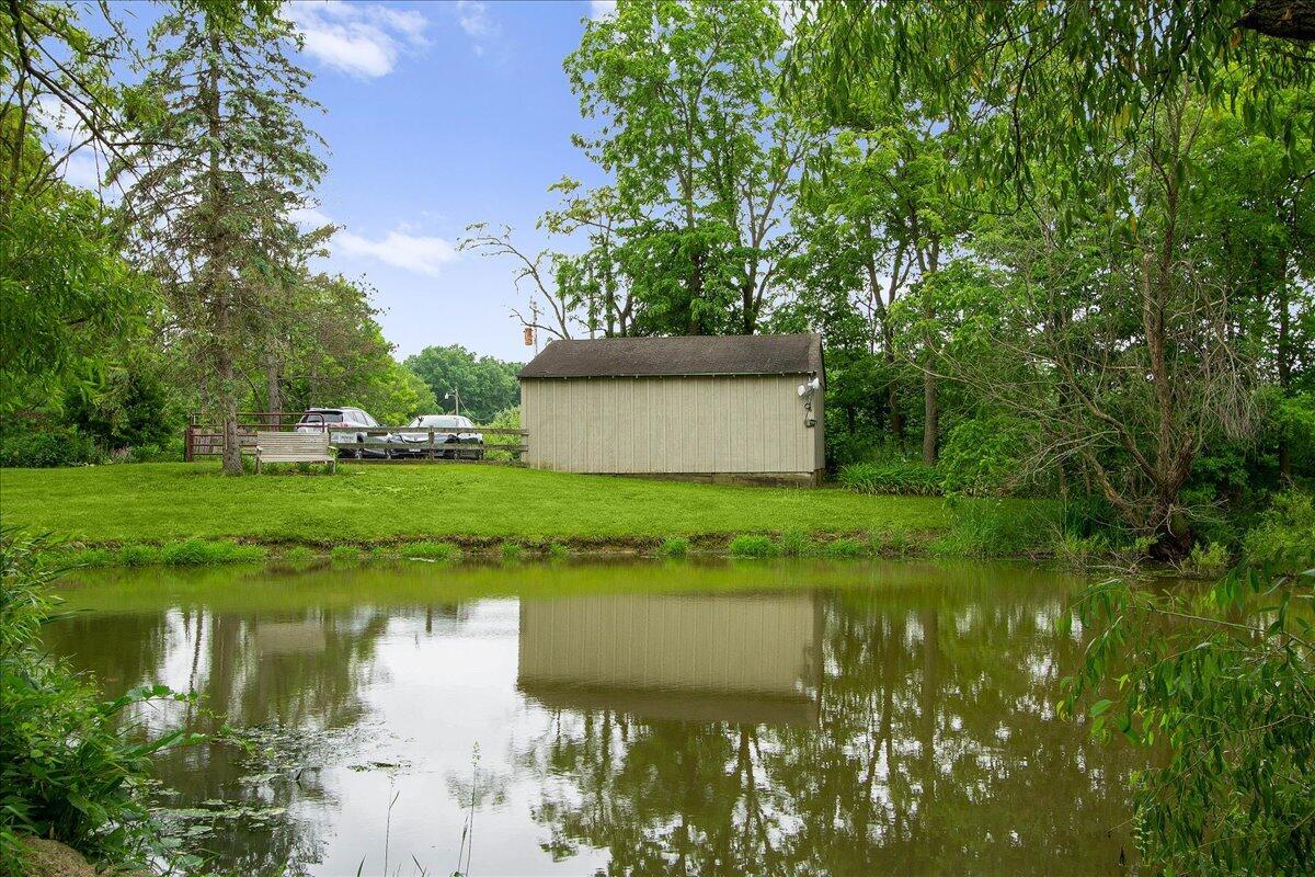 19840 Shirk Road Marysville, OH 43040 - Photo 23 of 62 Garage from across pond