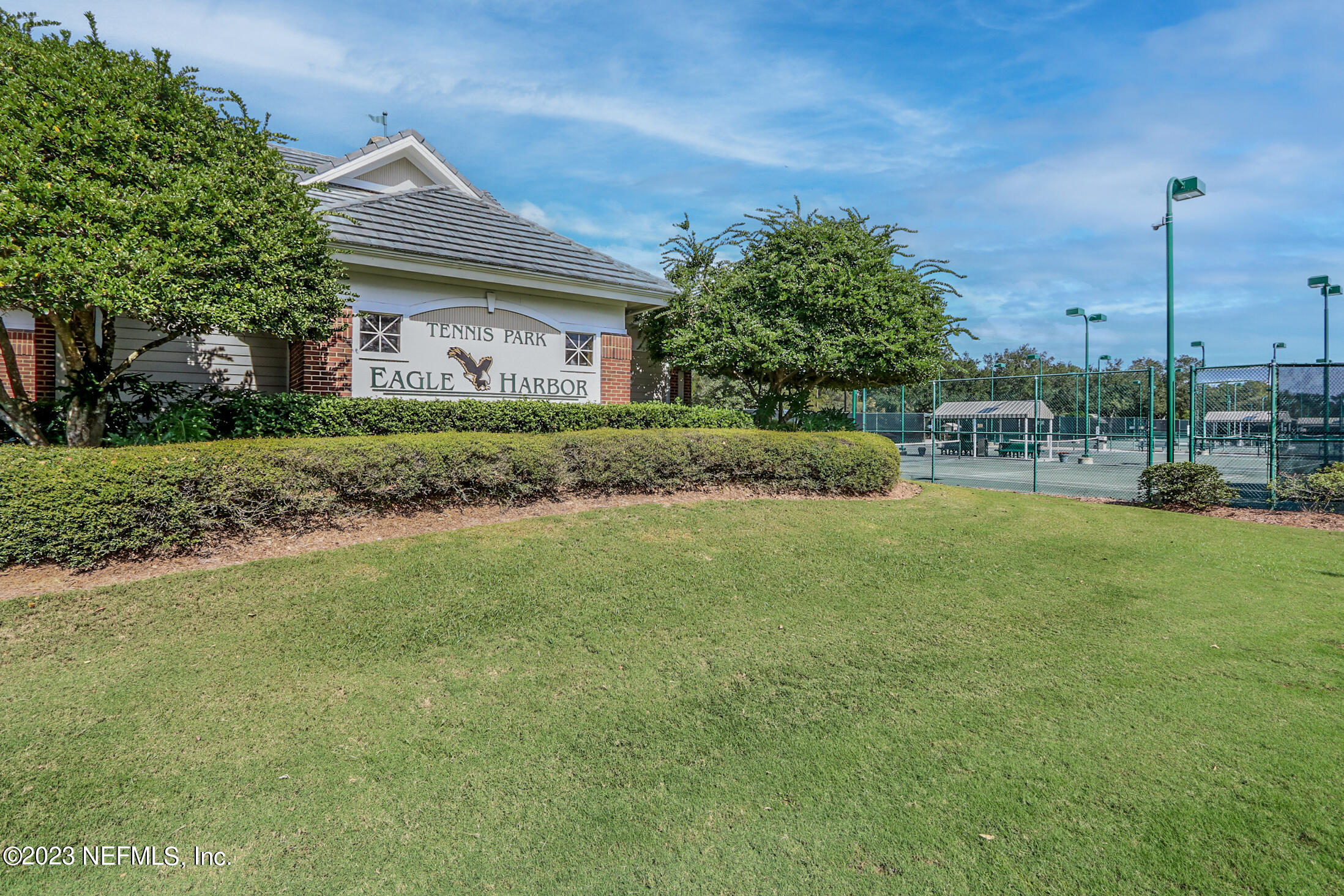 2444 Raptor Road Fleming Island, FL 32003 - Photo 46 of 74 Eagle Harbor - Eagle Harbor Tennis Court