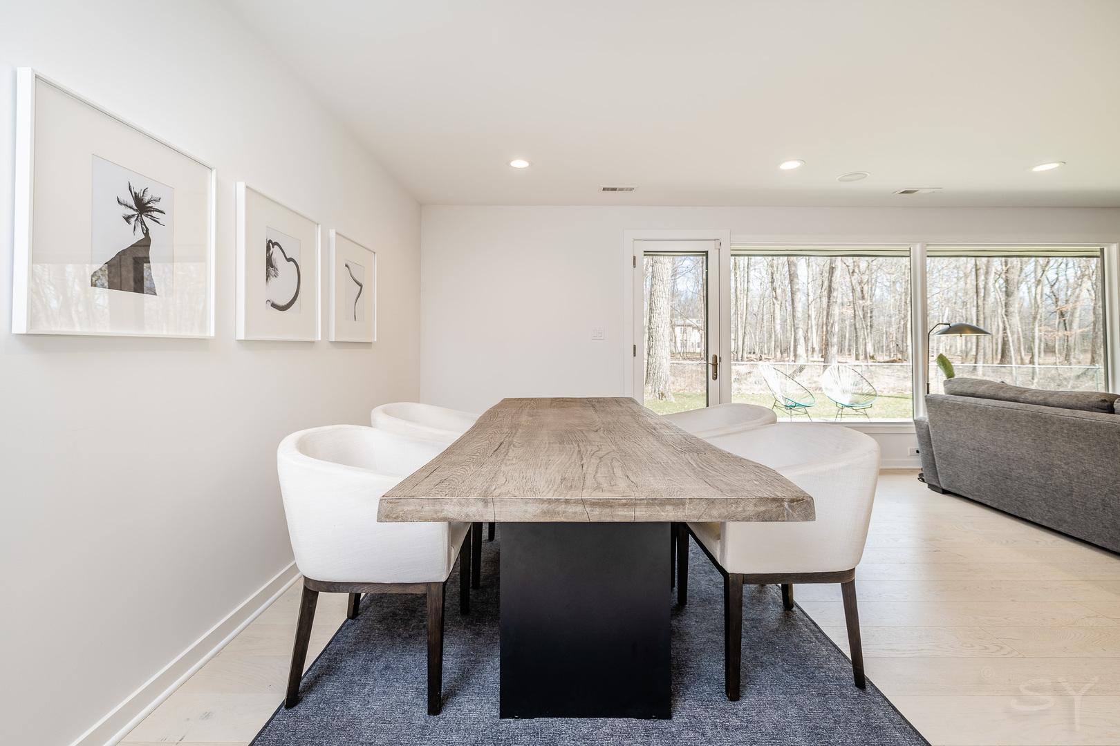 3060 Orange Brace Road Riverwoods, IL 60015 - Photo 13 of 36 a view of a dining room with furniture and window