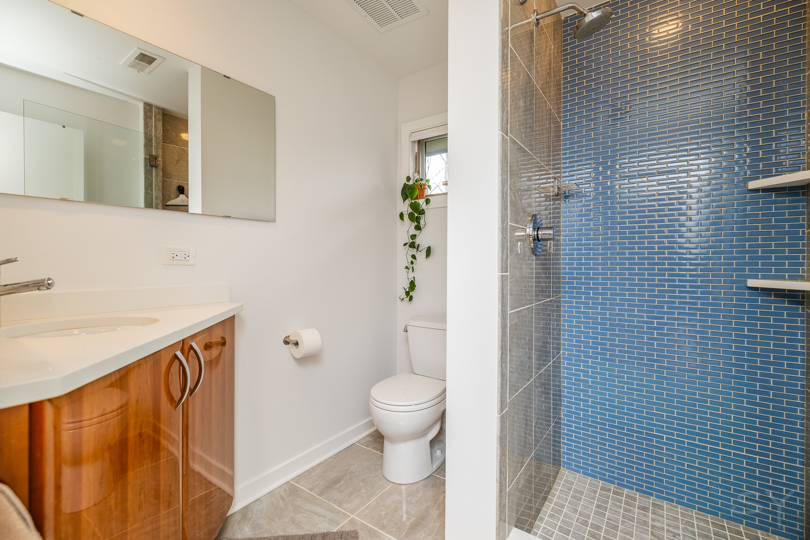 3060 Orange Brace Road Riverwoods, IL 60015 - Photo 30 of 36 a bathroom with a sink a toilet and shower