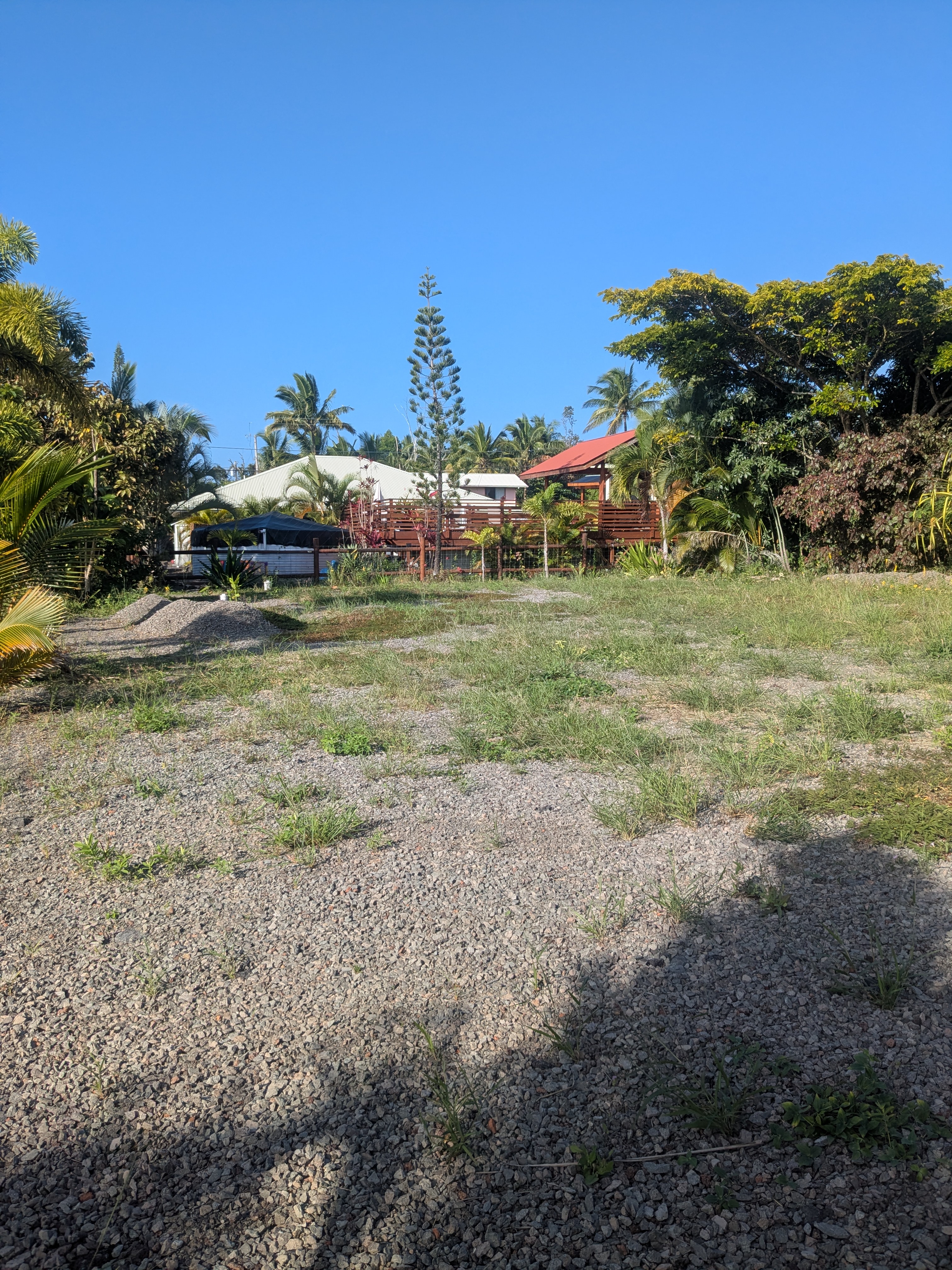 3 Mapuana Avenue Pahoa, HI 96778 - Photo 2 of 8 a view of a yard with an outdoor space