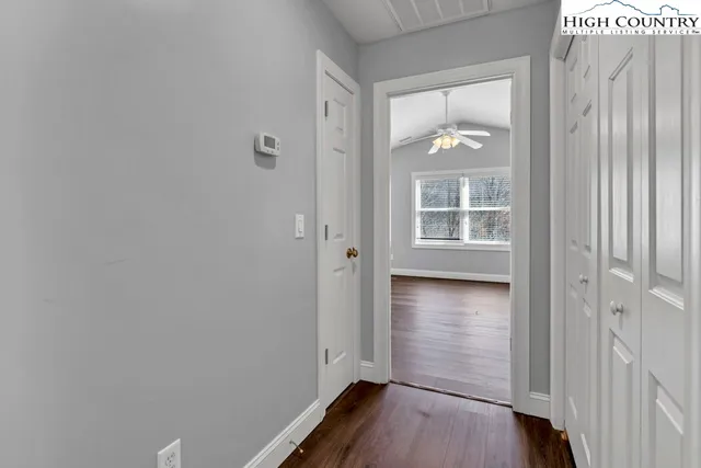 wooden floor in an empty room