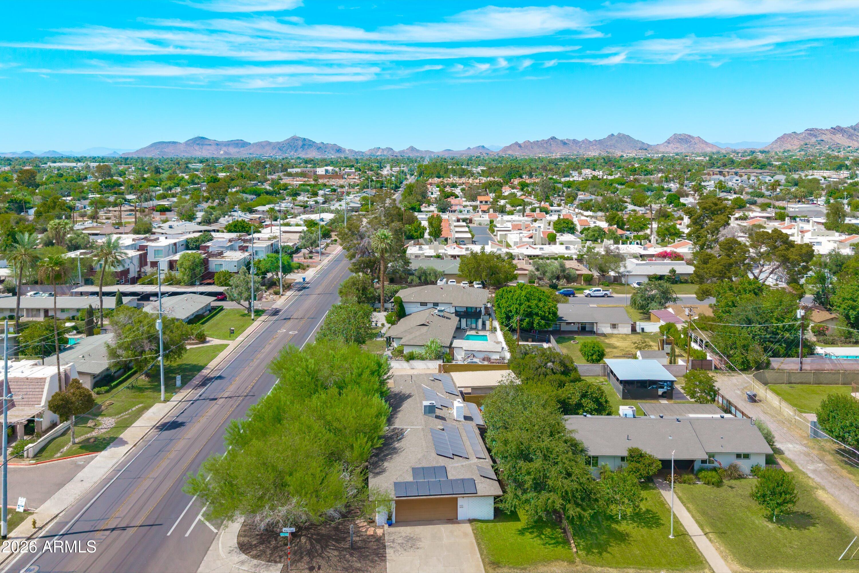 5525 North 12th Street Phoenix, AZ 85014 - Photo 58 of 59 76-Property Aerial