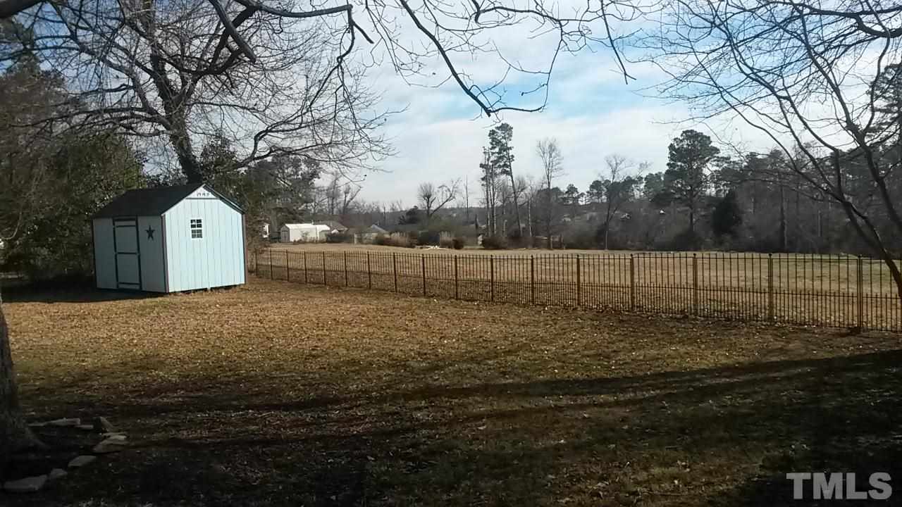 1144 Brighton Road Raleigh, NC 27610 - Photo 23 of 24 a backyard of a house with lots of green space