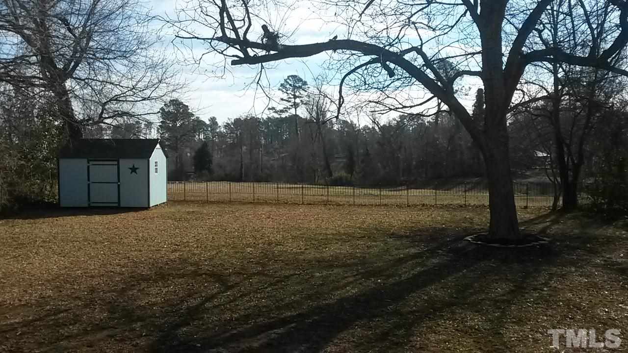 1144 Brighton Road Raleigh, NC 27610 - Photo 24 of 24 a view of a backyard
