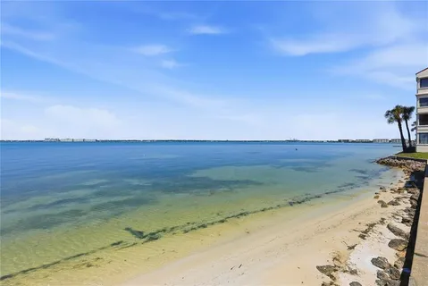 a view of beach and ocean