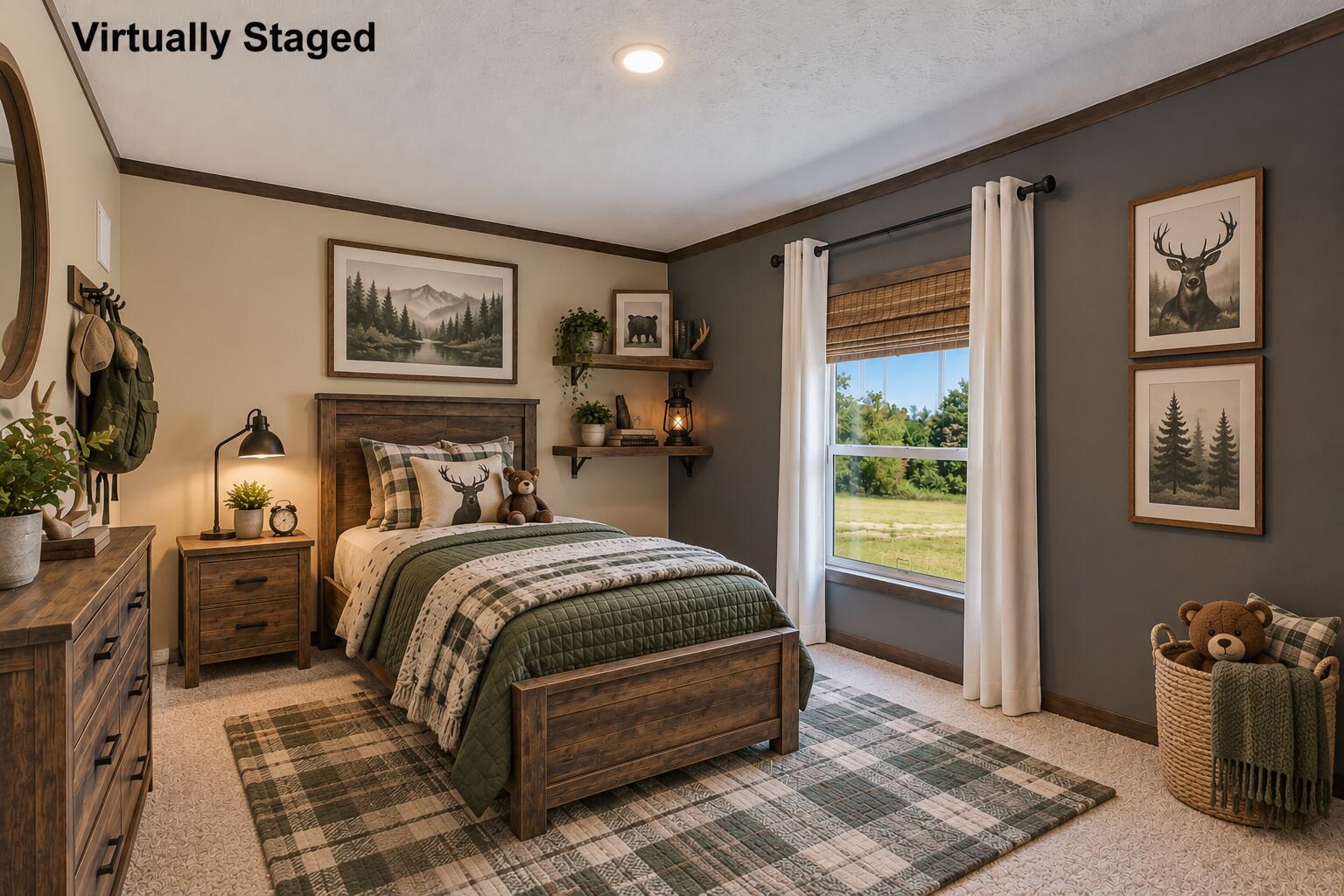 1735 Richmond Road Lancaster, KY 40444 - Photo 32 of 49 Bedroom 3 - Virtually Staged