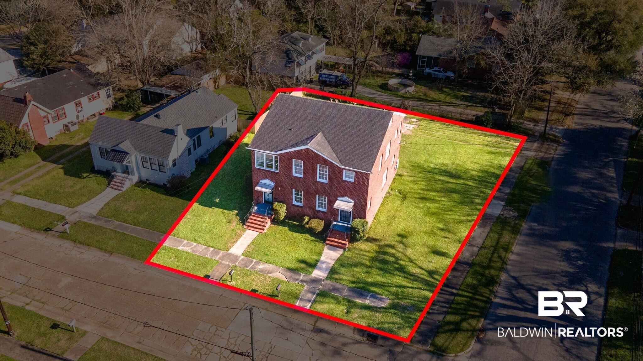 1707 Church Street Mobile, AL 36604 - Photo 43 of 43 Drone / aerial view
