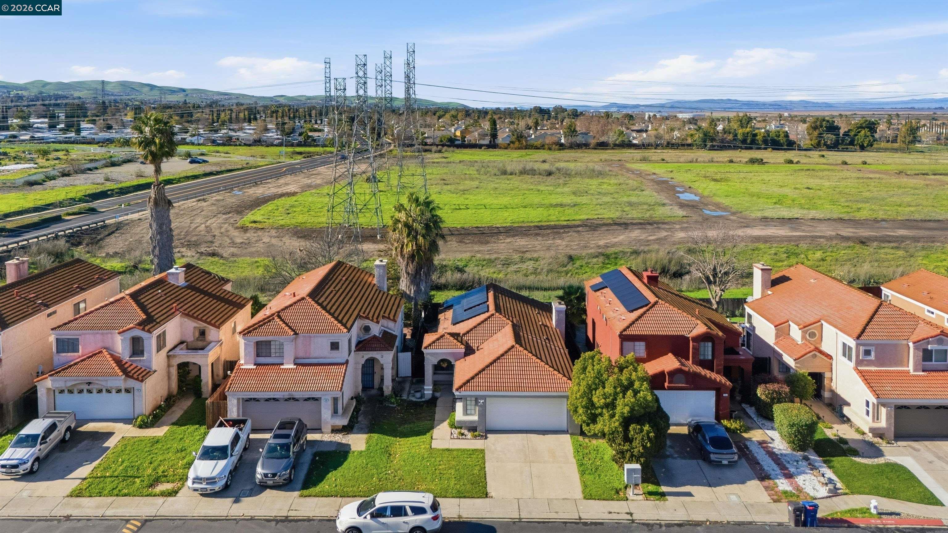 232 Case Drive Pittsburg, CA 94565 - Photo 36 of 37 an aerial view of residential houses with outdoor space and ocean view