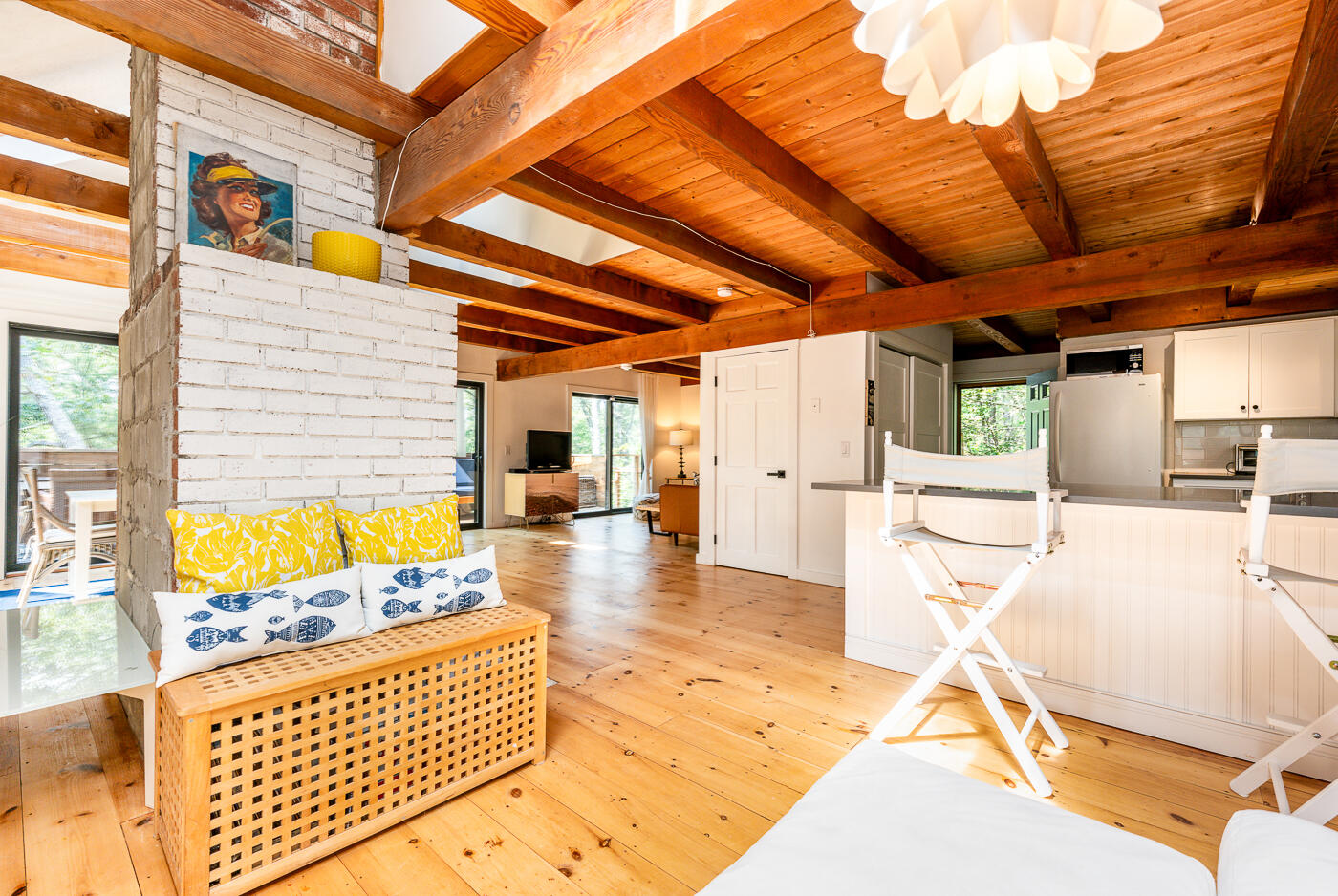 215 Gull Pond Road Wellfleet, MA 02667 - Photo 10 of 47 a outdoor space with the couches and dining table view