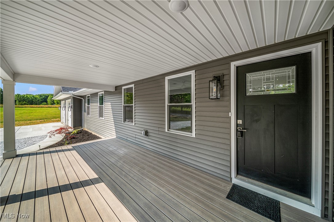 2049 Barnum Road Geneva, OH 44041 - Photo 5 of 33 View of wooden deck