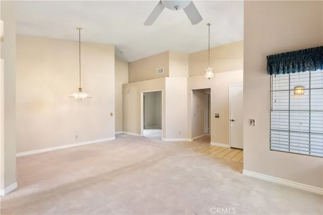 a view of a room with a en suite bathroom