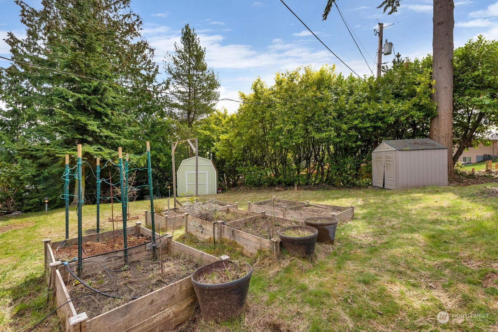 4531 Crescent Avenue Everett, WA 98203 - Photo 20 of 23 a backyard of a house with yard and outdoor seating