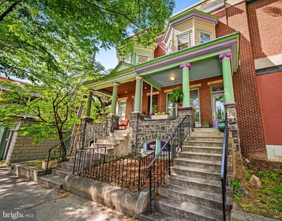 front view of a house with a porch