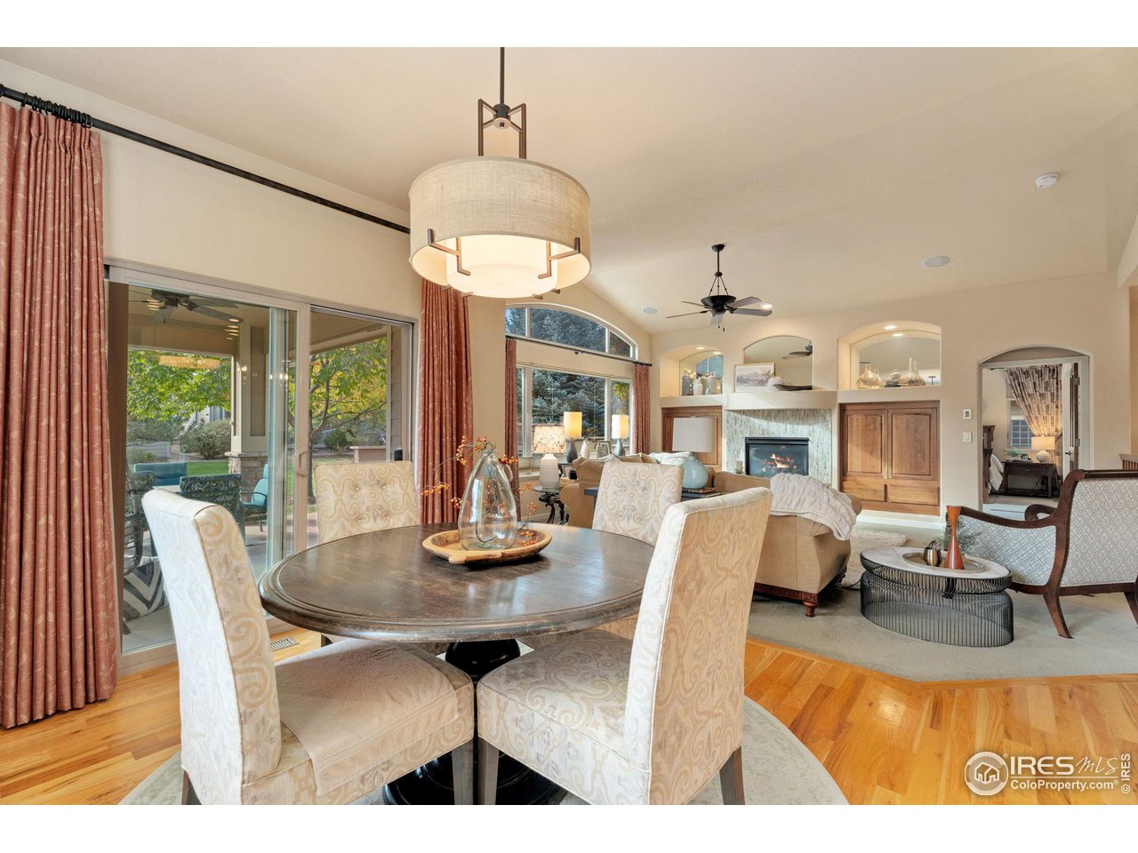6511 Half Moon Bay Drive Windsor, CO 80550 - Photo 11 of 31 a view of a dining room with furniture window and outside view