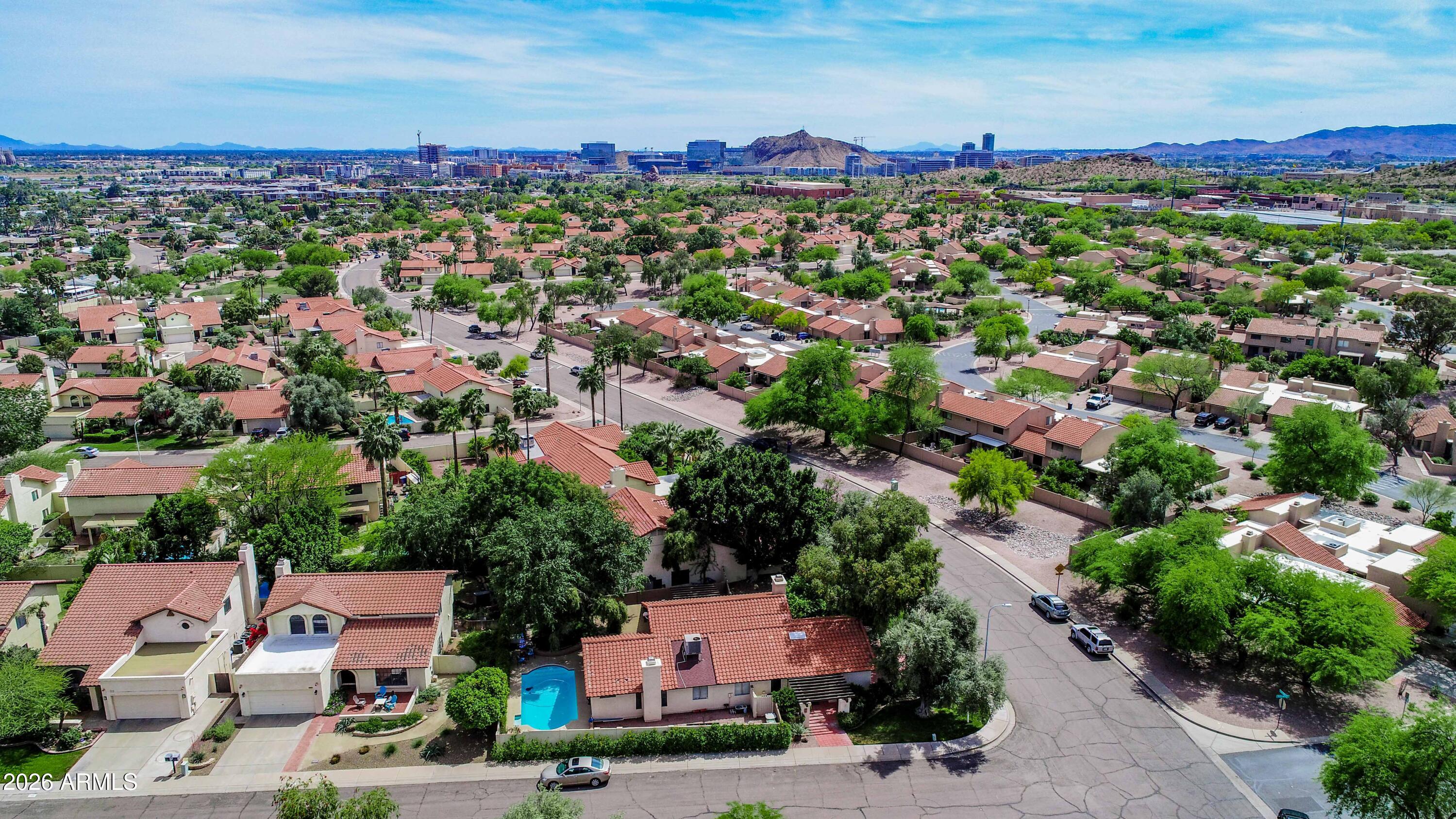 405 East Marny Road Tempe, AZ 85288 - Photo 36 of 36 an aerial view of a city