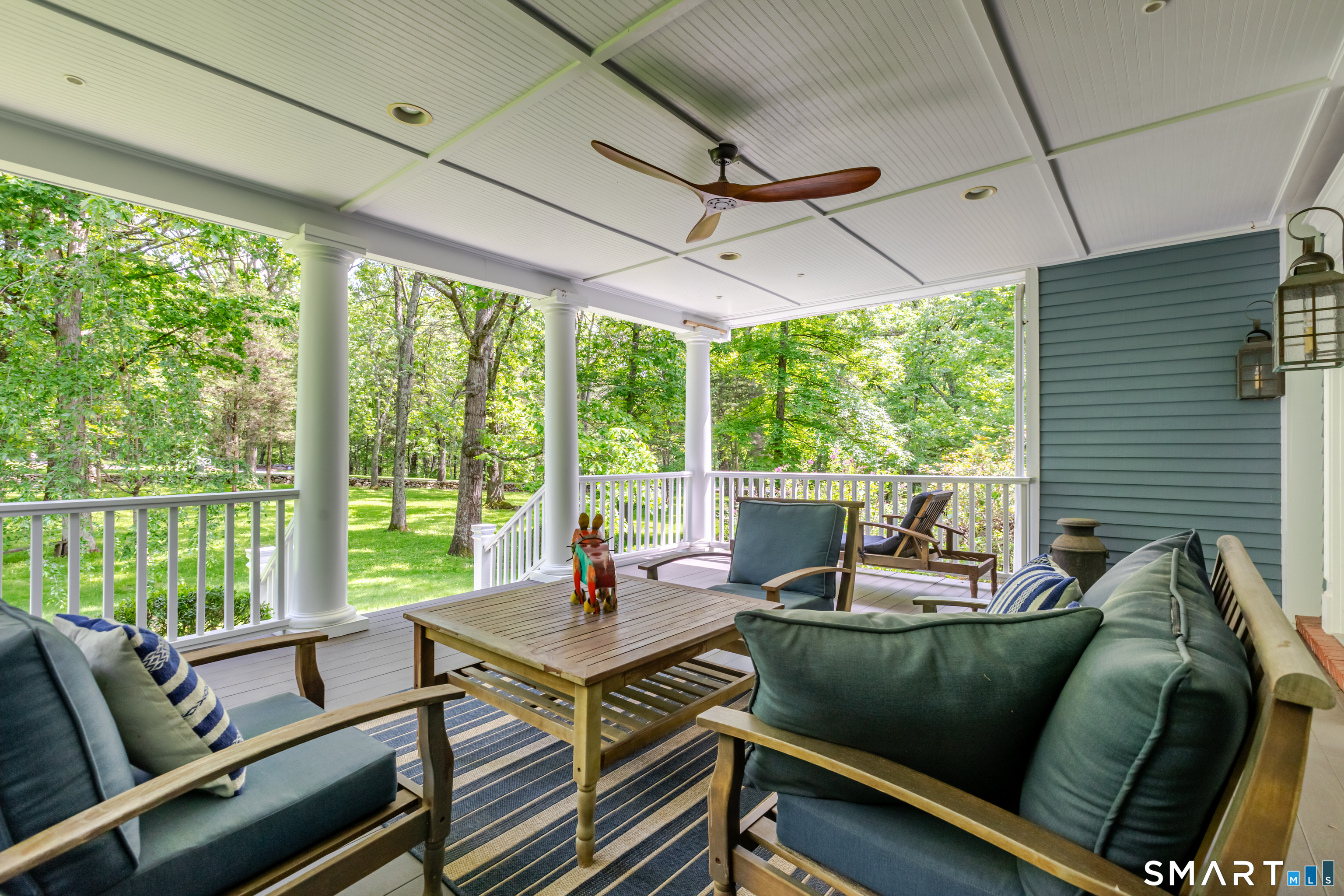 3 Partridge Trail Sherman, CT 06784 - Photo 5 of 37 a view of a dining room with furniture window and outside view