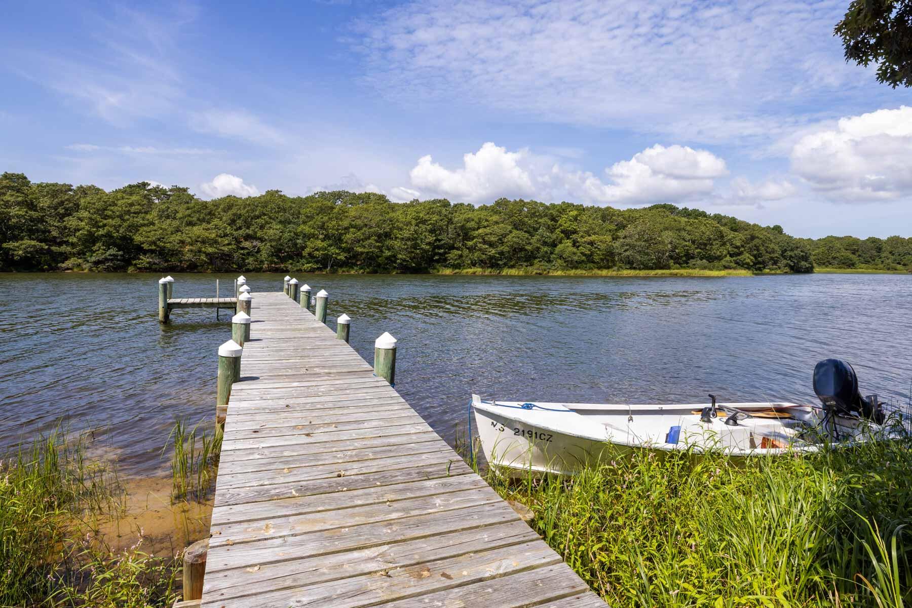 81 Oyster Pond Road Edgartown, MA 02539 - Photo 3 of 41 Dock View and Boat
