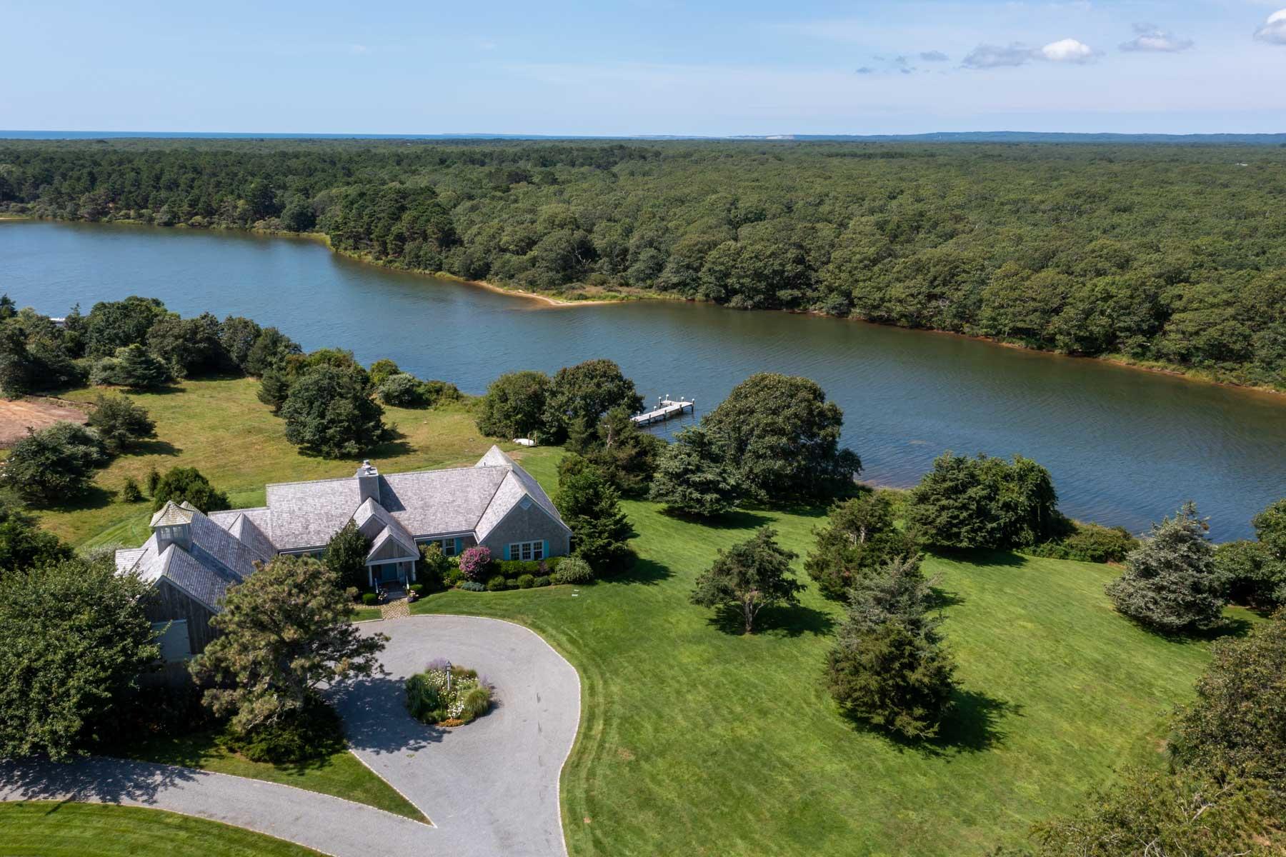 81 Oyster Pond Road Edgartown, MA 02539 - Photo 7 of 41 2.Aerial View