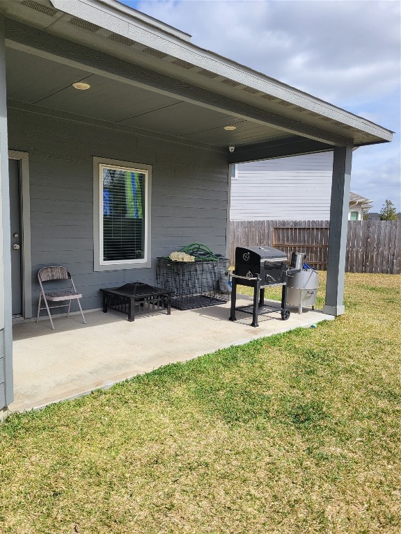 2607 Homestead Rnch Lane Crosby, TX 77532 - Photo 16 of 17 ..... feels like your own peaceful escape under the covered patio.