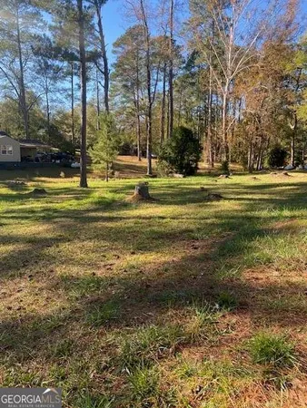 a view of a golf course