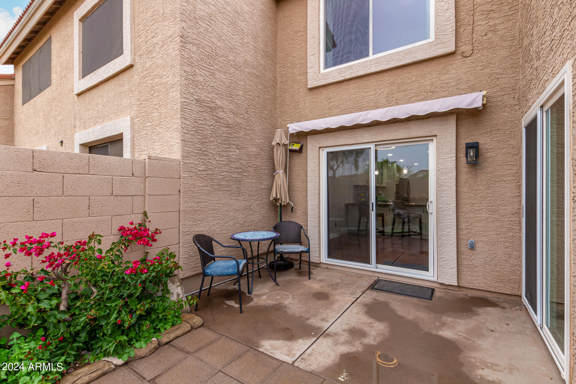 4161 East Agave Road Phoenix, AZ 85044 - Photo 26 of 36 patio with awning