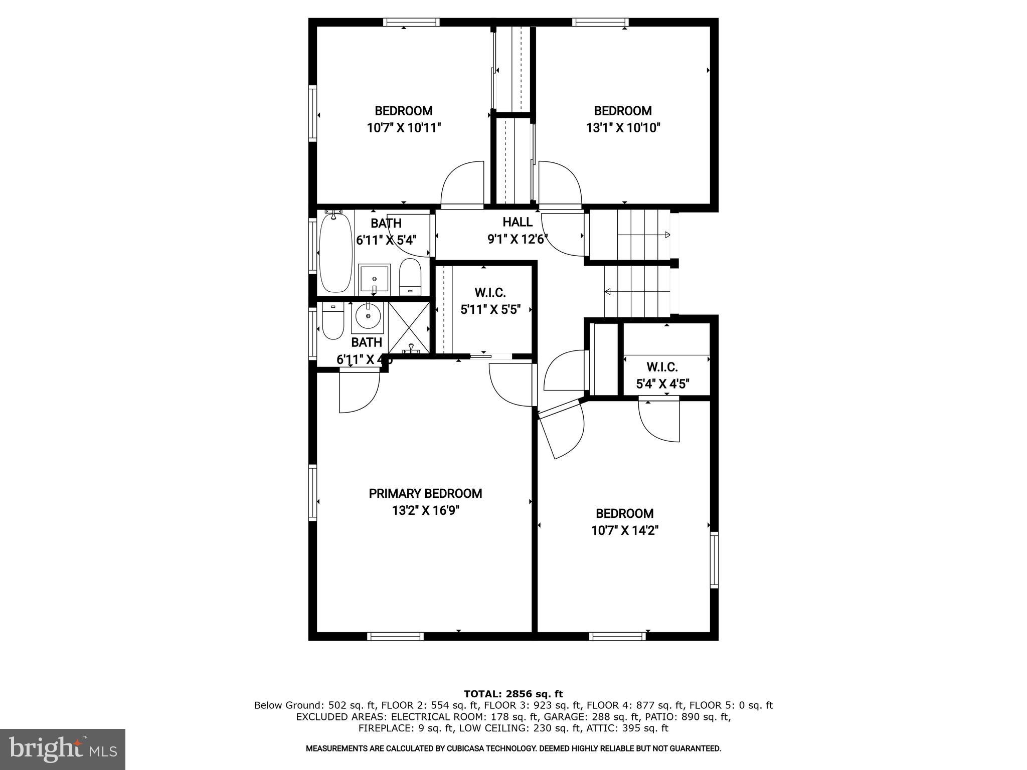 5512 Ridgefield Road Bethesda, MD 20816 - Photo 69 of 69 2nd floor plans