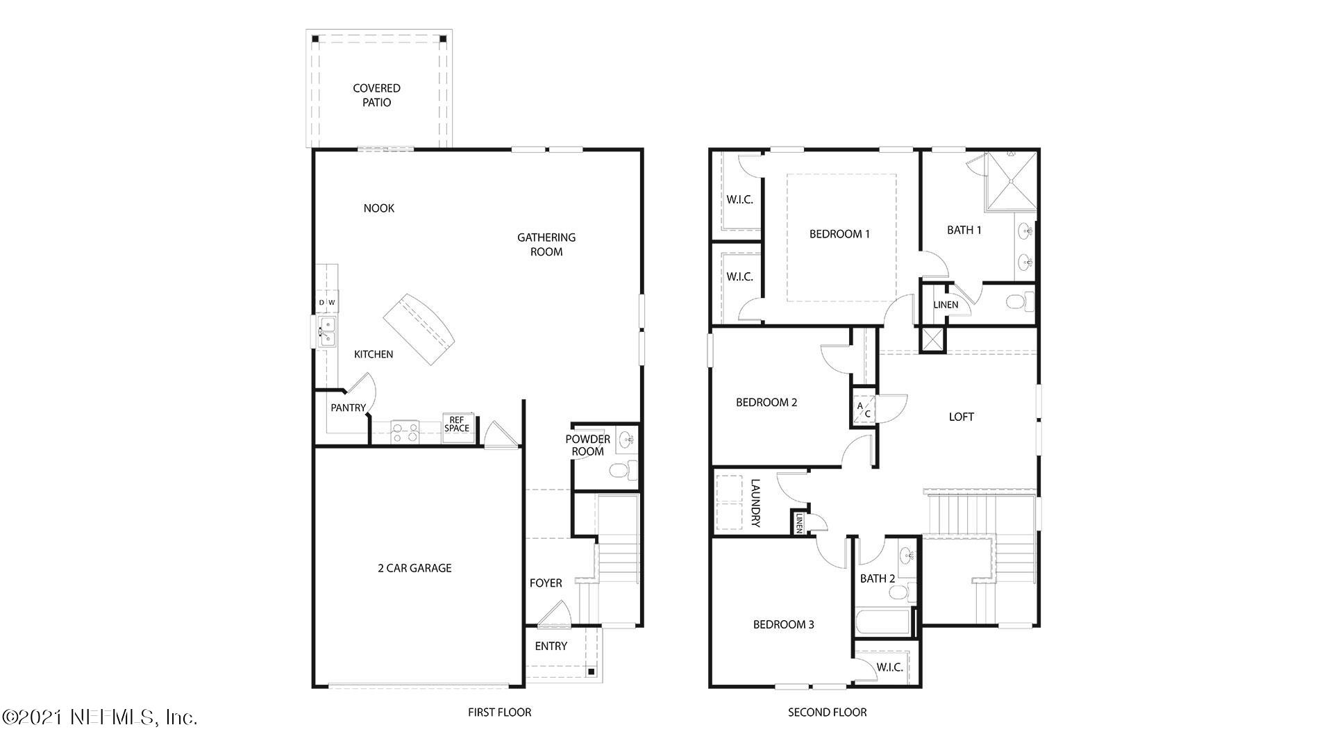 210 Thistleton Way Street St. Augustine, FL 32092 - Photo 2 of 4 a picture of a bathroom with a shower