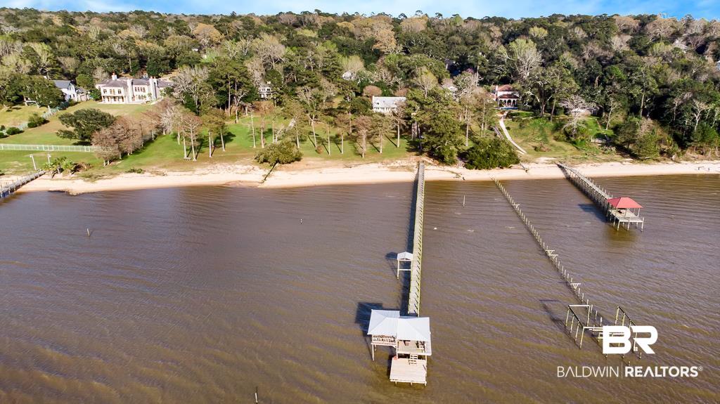 23749 Main Street Fairhope, AL 36532 - Photo 47 of 50 Aerial of Pier