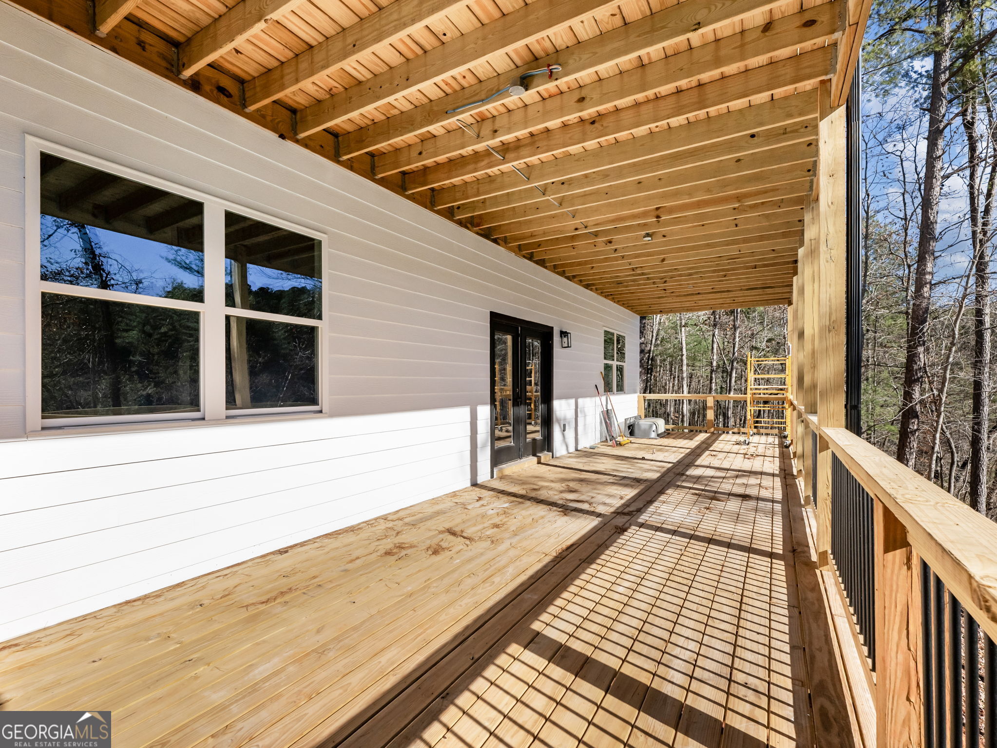 150 Alte Bruecke Strasse Helen, GA 30545 - Photo 40 of 43 a view of a balcony with wooden floor