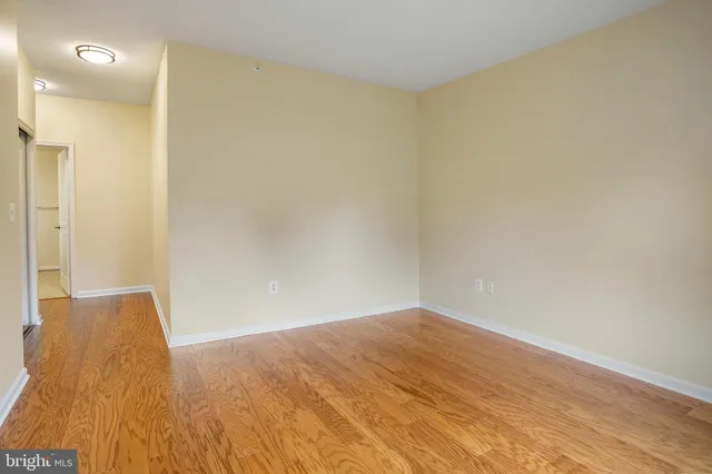 a view of empty room