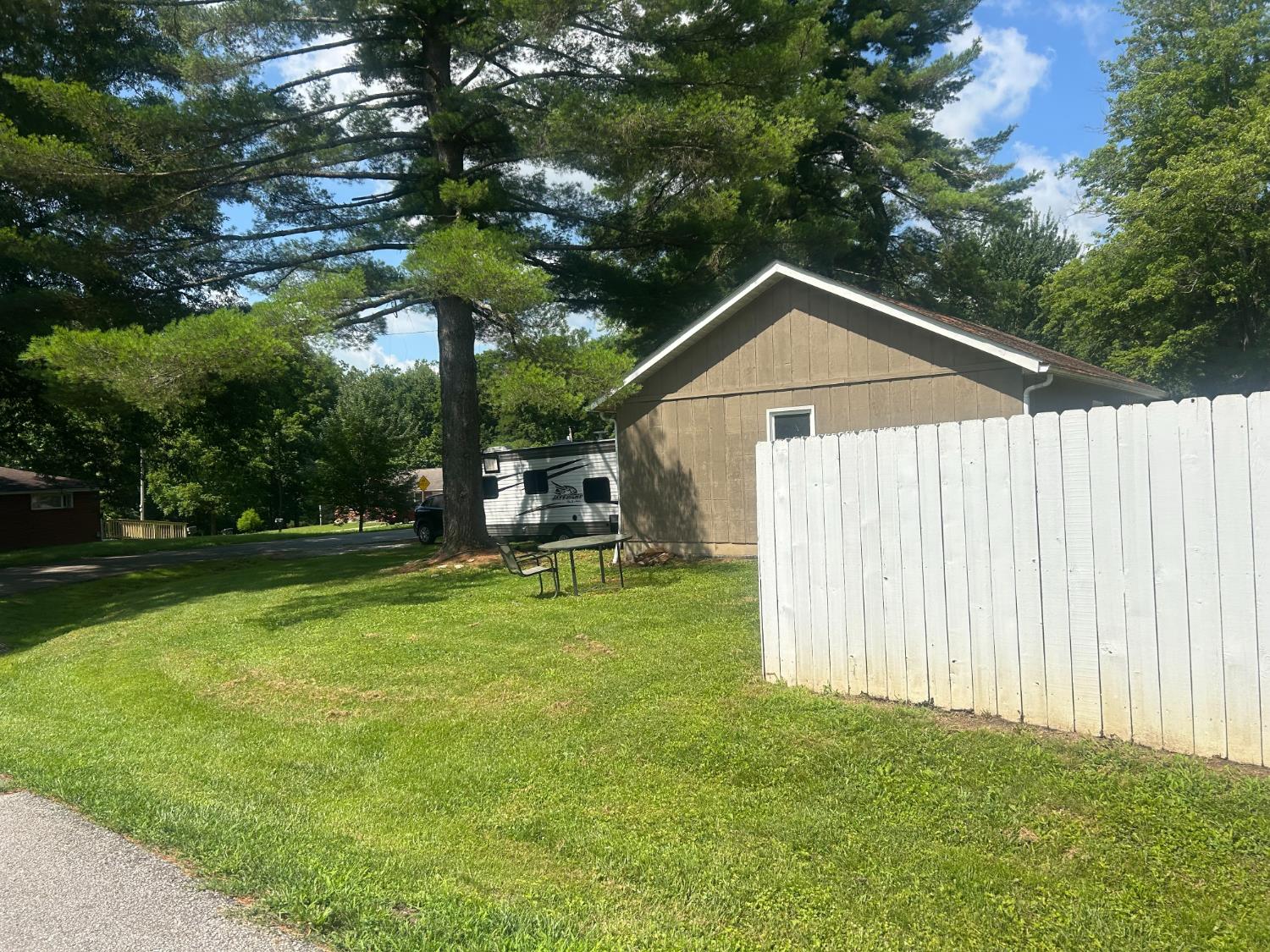 2246 Flint Road Madison, IN 47250 - Photo 4 of 15 additional side yard not fenced in