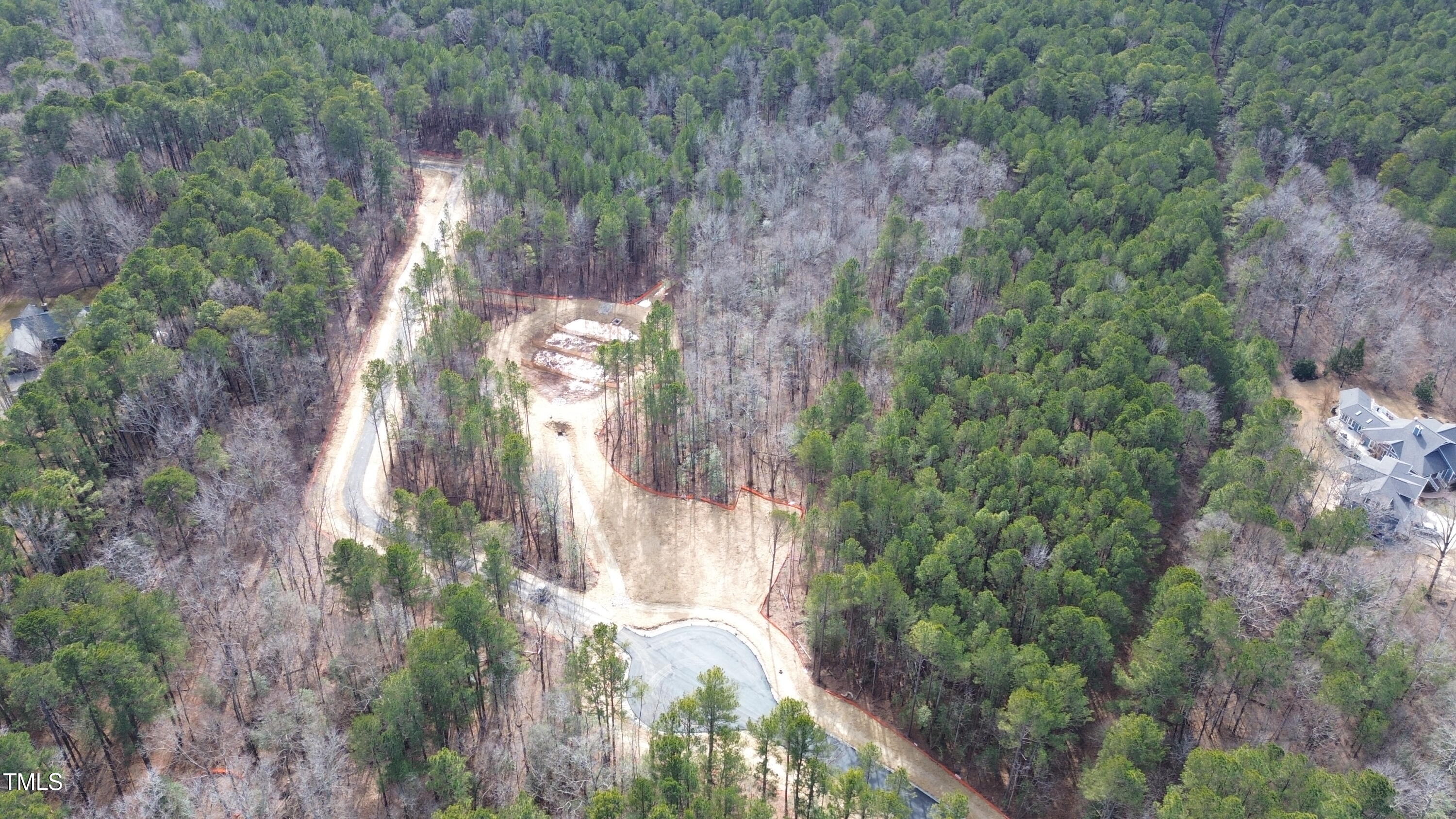 123 Anfield Road New Hill, NC 27562 - Photo 6 of 13 a view of a lot of trees
