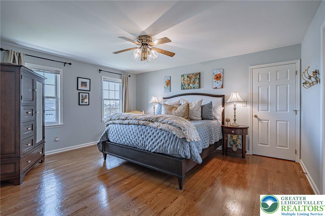 4542 Springfield Drive Coplay, PA 18037 - Photo 39 of 89 Hardwood floors and generous natural light create an inviting and restful personal sanctuary.