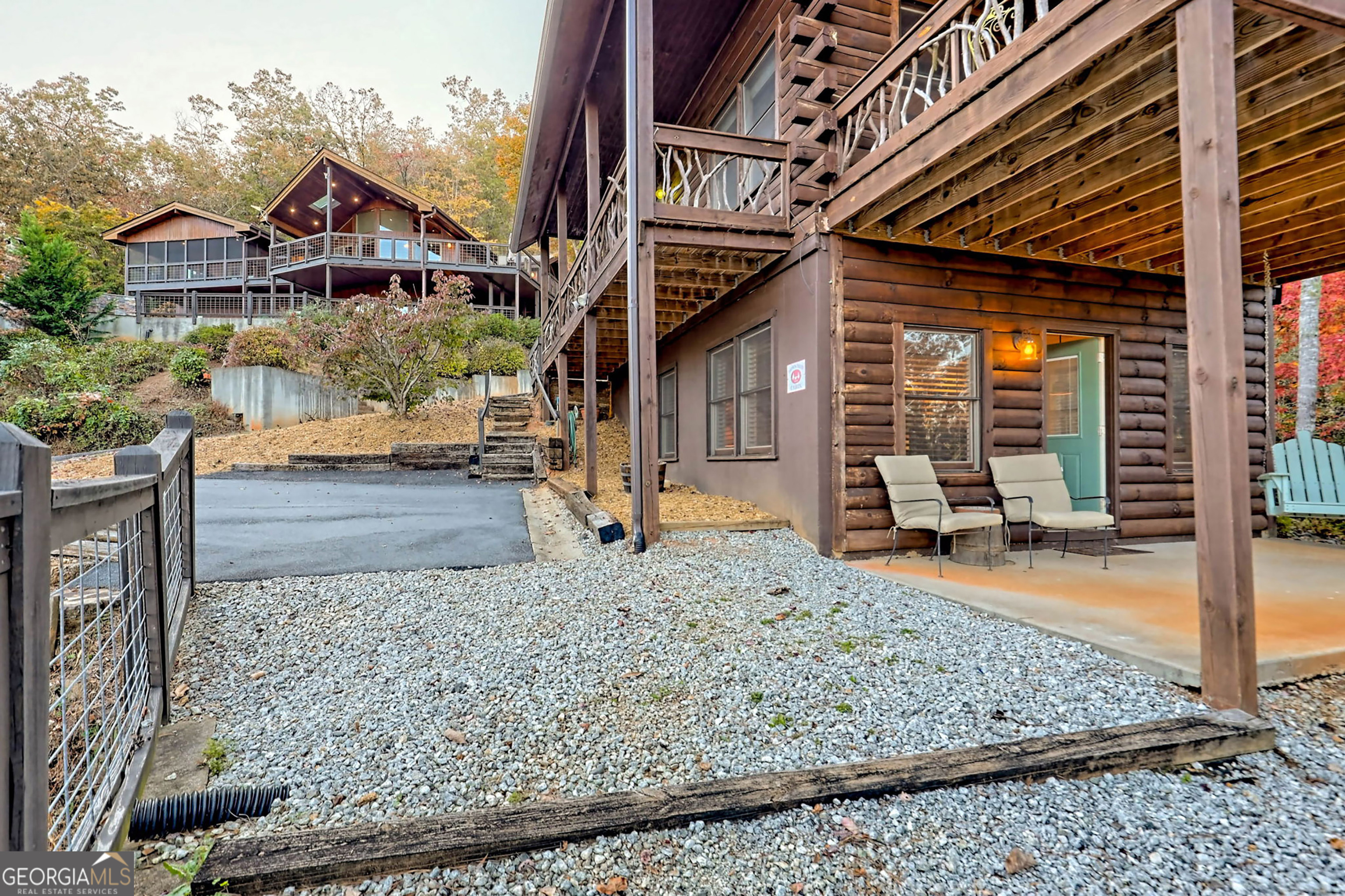 9406 Bridge Creek Road Tiger, GA 30576 - Photo 164 of 197 a front view of a house with garden