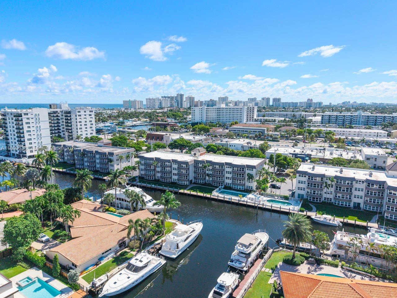 3111 Northeast 51st Street, Unit 202C Fort Lauderdale, FL 33308 - Photo 12 of 46 a city view with water view